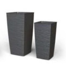 VASO AURORA QUADRO 25X25X46,5