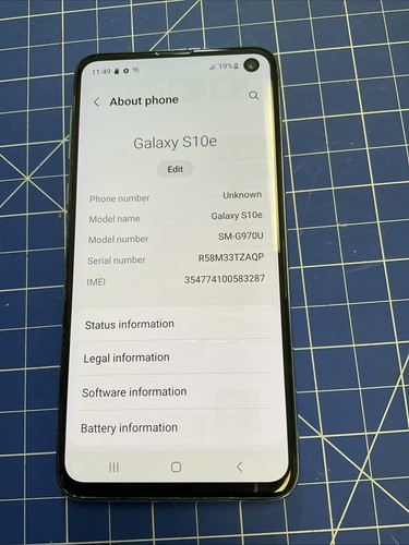 Samsung galaxy s10e - galaxy, 128gb