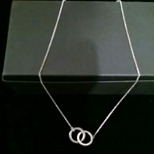 Collana tiffany doppio anello - doppio,