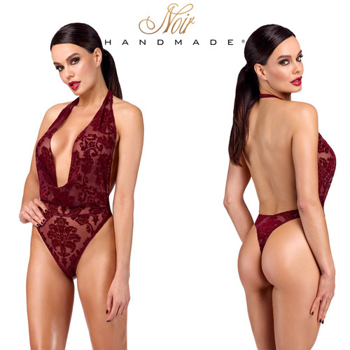 Body trasparente donna noir - trasparente,
