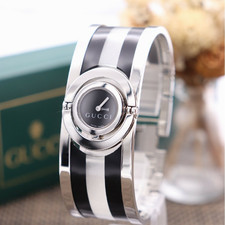 Gucci Twirl 112 Silver Bangle