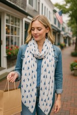 Sciarpa barca a vela villaggio