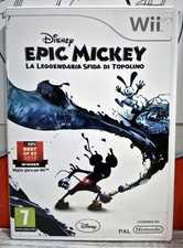 DISNEY EPIC MICKEY LA LEGGENDARIA SFIDA DI TOPOLINO NINTENDO WII ITALIANO OTTIMO