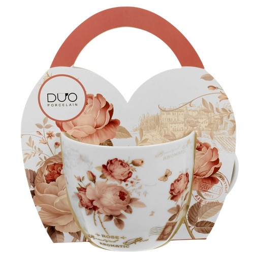 Duo tazza vintage rose - vintage,