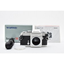 [Eccellente +] Corpo fotocamera reflex pellicola M42 Voigtlander Bessaflex TM nero in SCATOLA