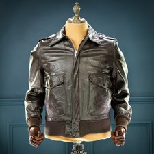 Giacca pelle bomber volo - pelle,