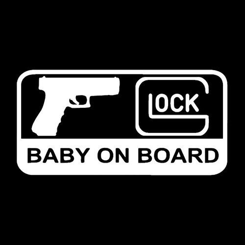 Adesivo glock logo - adesivo,