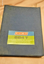 FIAT 684T CATALOGO RICAMBI CARROZZERIA ORIGINALE 1975