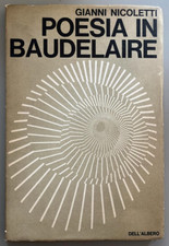 G. Nicoletti, poesia in Baudelaire, Dell'Albero ed. 1965