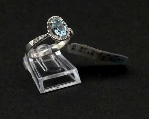 Anello oro bianco kt - bianco, 18