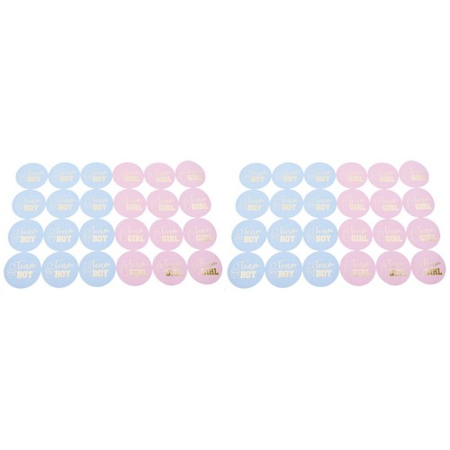 144 pezzi adesivi rivelazione - ,