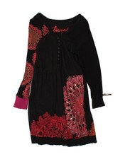 DESIGUAL Vestito T-Shirt Bambina Grafica Manica Lunga 14-15 Anni 2XL Rosso AQ05