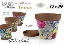 VASO PIANTE GRASSE FIORI SEMI