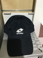 Cappello Con Visiera Lotto Uomo E Bambino In Cotone Marca Lotto colore Blu Navy