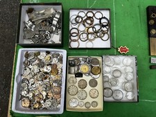 Grande lotto di ricambi orologi da polso - tasca - tavolo + pressa Helmut Klein