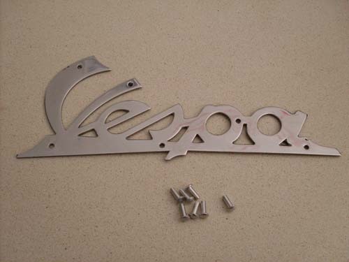 Vespa large emblem badge logo