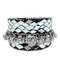 Bracciale indiano ossidato in