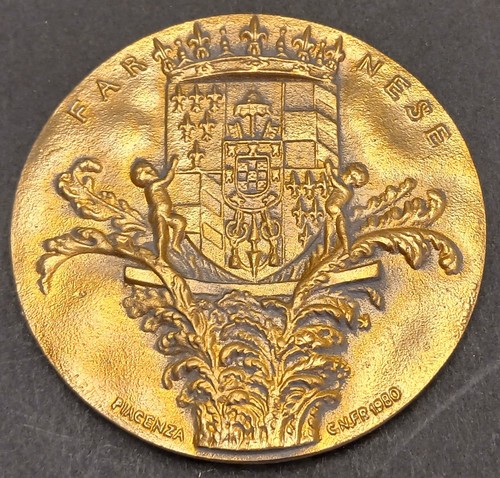 Medaglia palazzo farnese - medaglia,