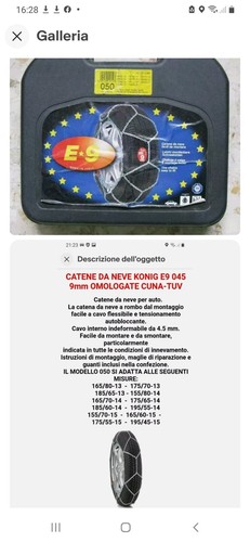 Catene neve konig 050 - konig, e9