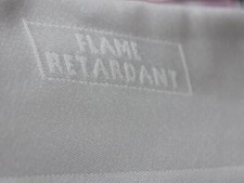 Coprimaterasso Ignifugo Bianco