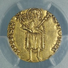 FIRENZE REPUBBLICA FIORINO SENZA DATA BERNARDO DI NICCOLO DA VERRAZANO ORO GOLD