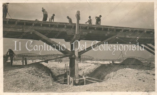 Ww1 pieris costruzione ponte - ww1,