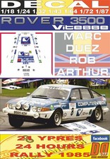 DECAL ROVER 3500 VITESSE MARC