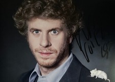 Lodo Guenzi - Foto Lucida Autografata 13x18cm Hand Signed Autograph Singer Actor