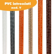 Tenda a fili pvc intrecciati