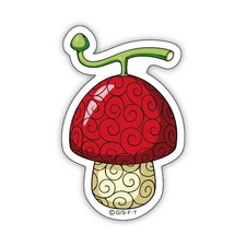 Adesivo frutta diavolo one - diavolo,