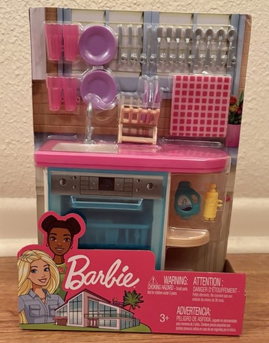 Barbie set gioco lavastoviglie - barbie,