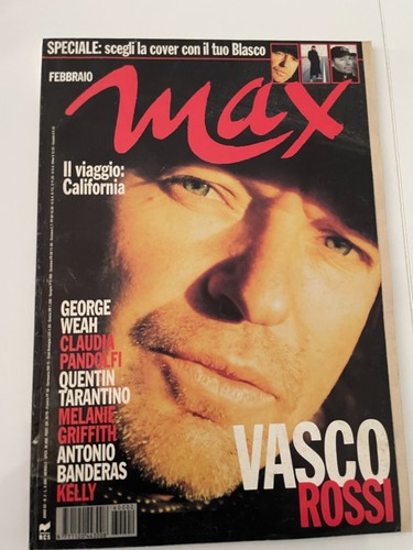 Vasco rossi max rivista - vasco,