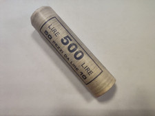 Rotolino da 50 pezzi moneta da