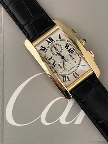 Cartier tank americaine chrono - cartier,