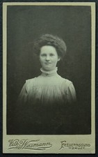 CDV Photo Woman, phot. Vilh