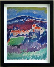 Disegno Guazzo Paesaggio