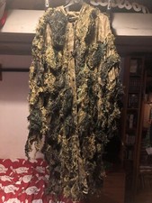 mantella Ghillie mimetica da softair (lunghezza: 110 cm) 