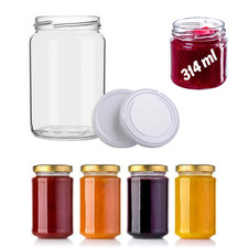 24 pz Vasetti in Vetro 314ml