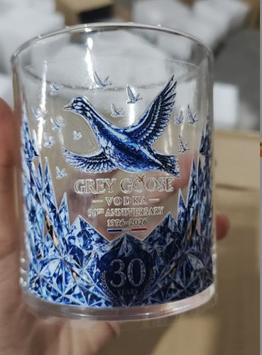 Bottiglia whisky vetro oca