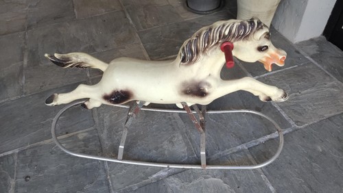 Cavallo dondolo vintage - dondolo,
