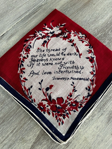 Fazzoletto vintage hankie - fazzoletto,