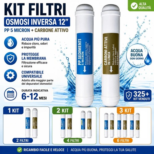 Kit filtri pollici - 2,