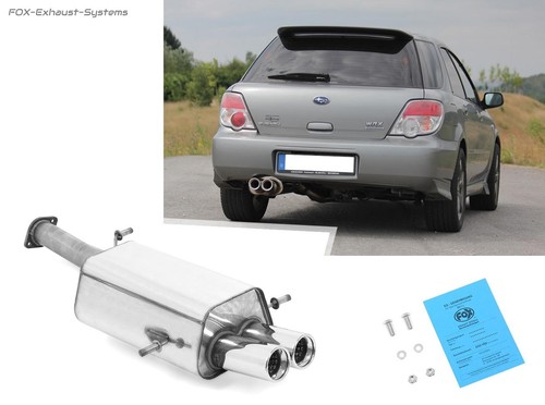 Scarico sportivo per subaru - scarico,