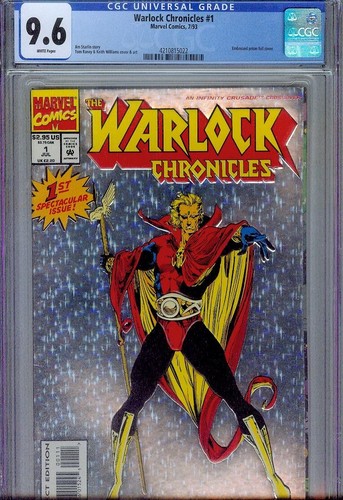 Cronache warlock cgc 9 6 - warlock,