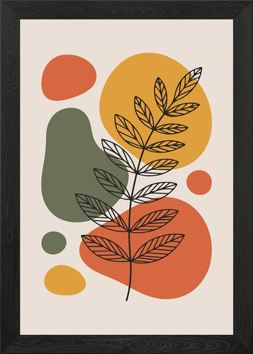 Arte botanica astratta - , con