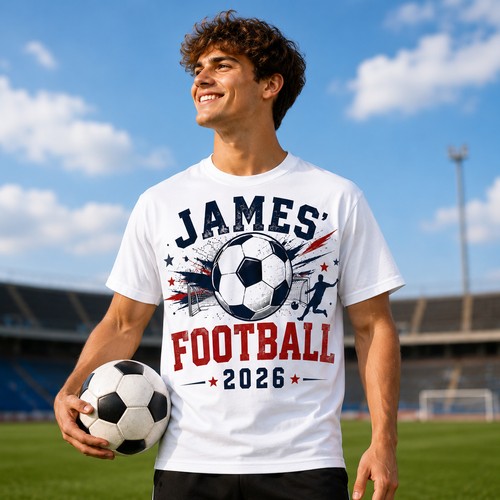 Shirt grafica calcio - t-shirt,
