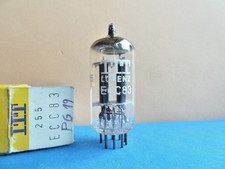 Tubo ECC83 uovo Jugoslavia NOS