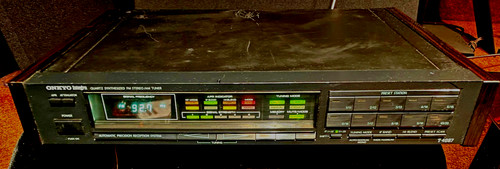 Onkyo quartz synthesized - synthesized, fm