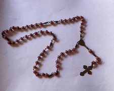Vecchio rosario in argento