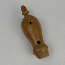 Antico Richiamo Uccelli Legno